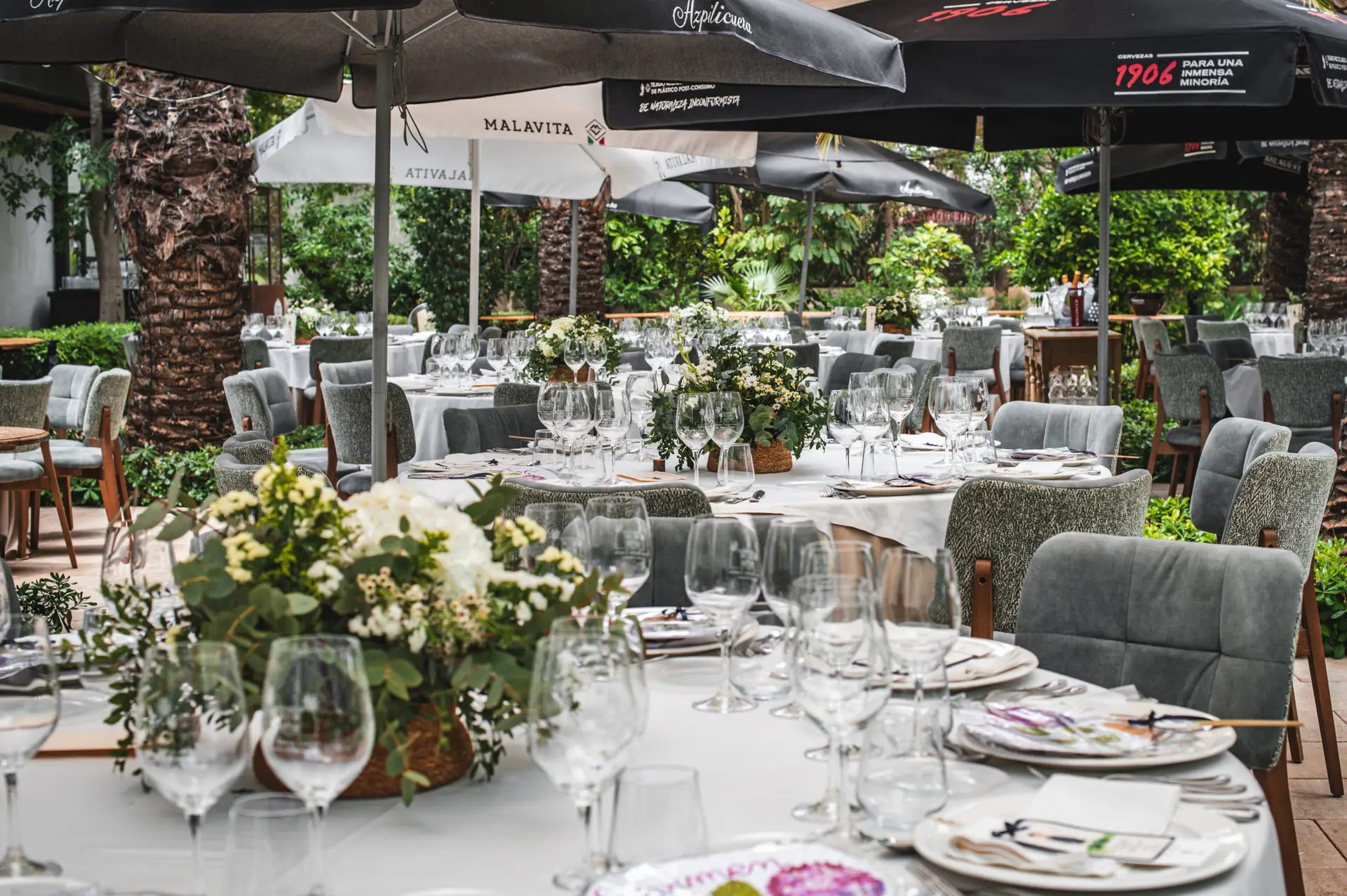 restaurante con jardín en Sant Joan d’Alacant